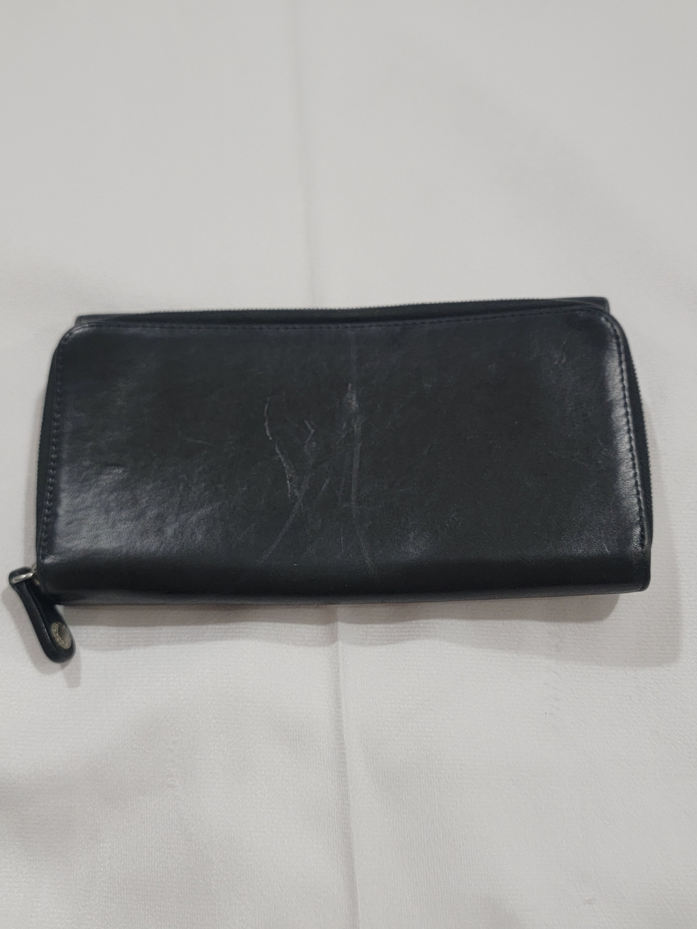 Coach Black Leather Continental Wallet - Picture 4 of 4